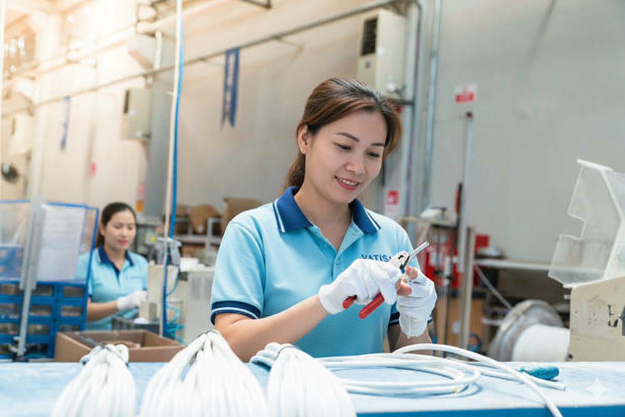 Sản xuất dây điện
